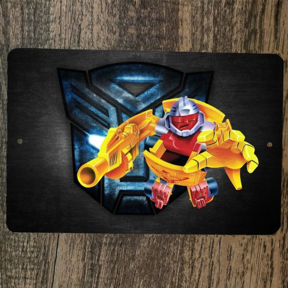 Gearhead Autobot 8x12 Metal Wall‎ Sign Poster Transformers